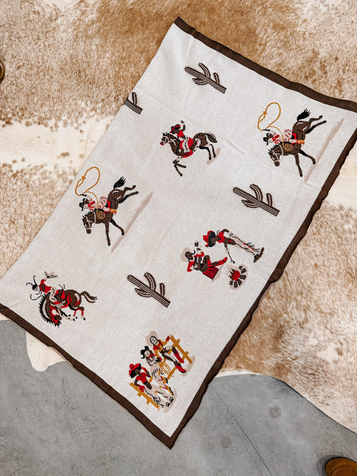 Wild West Legends Throw Blanket