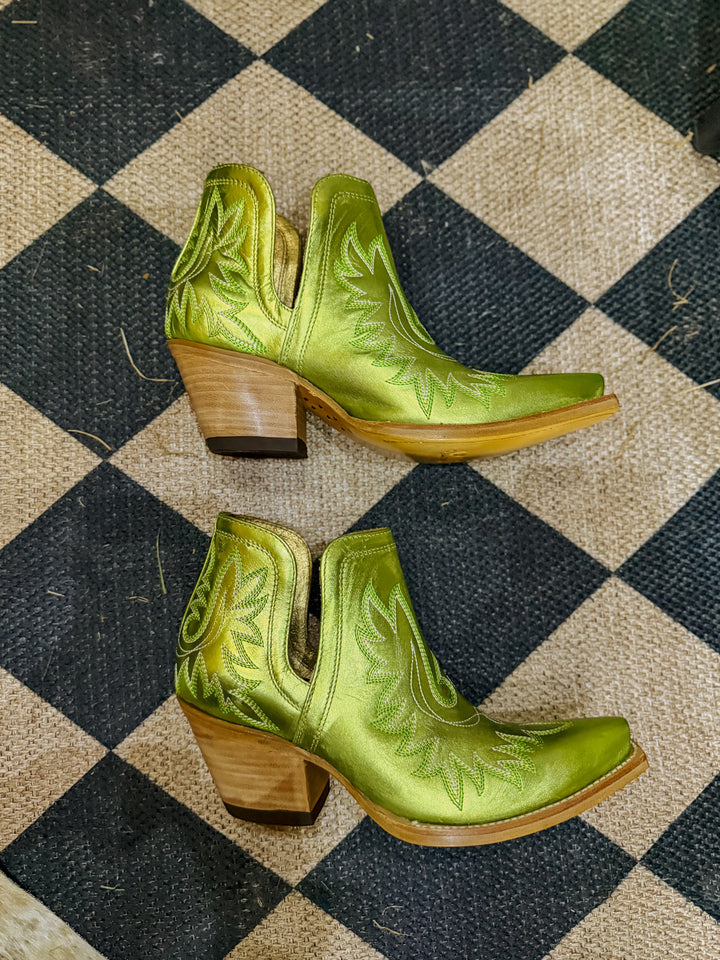 Ariat: Dixon Booties: Electric Green