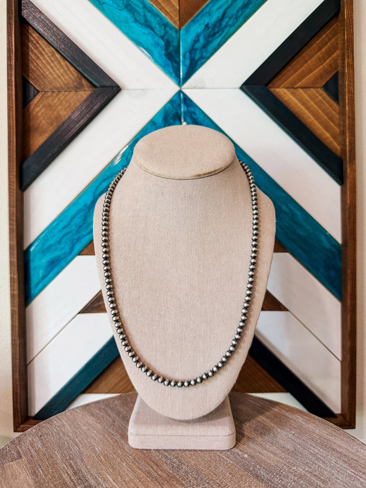 5mm 20” Navajo Pearl Necklace