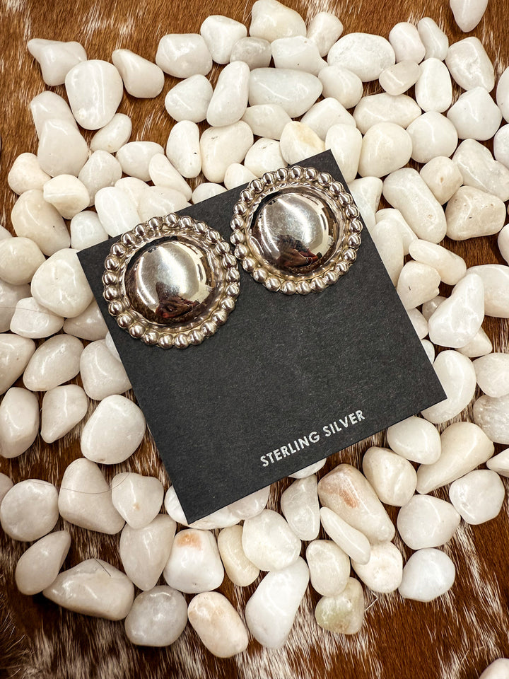 Silver Belly Earrings