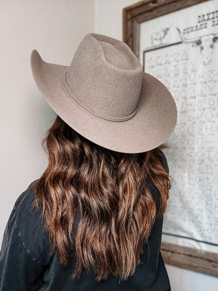Biggar Hats: Waggoner 10X Stone Felt