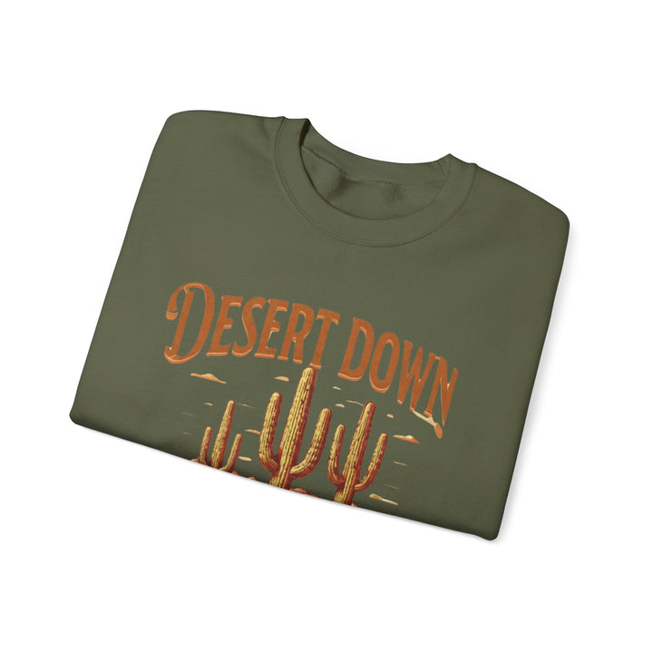 Desert Down Scene Crewneck Sweatshirt