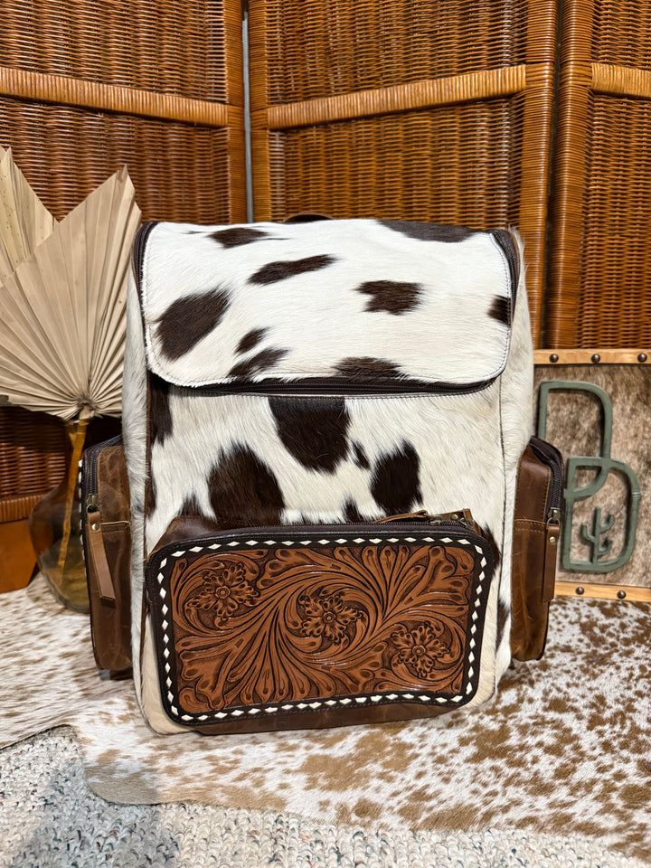 Evangeline Cowhide Backpack #71