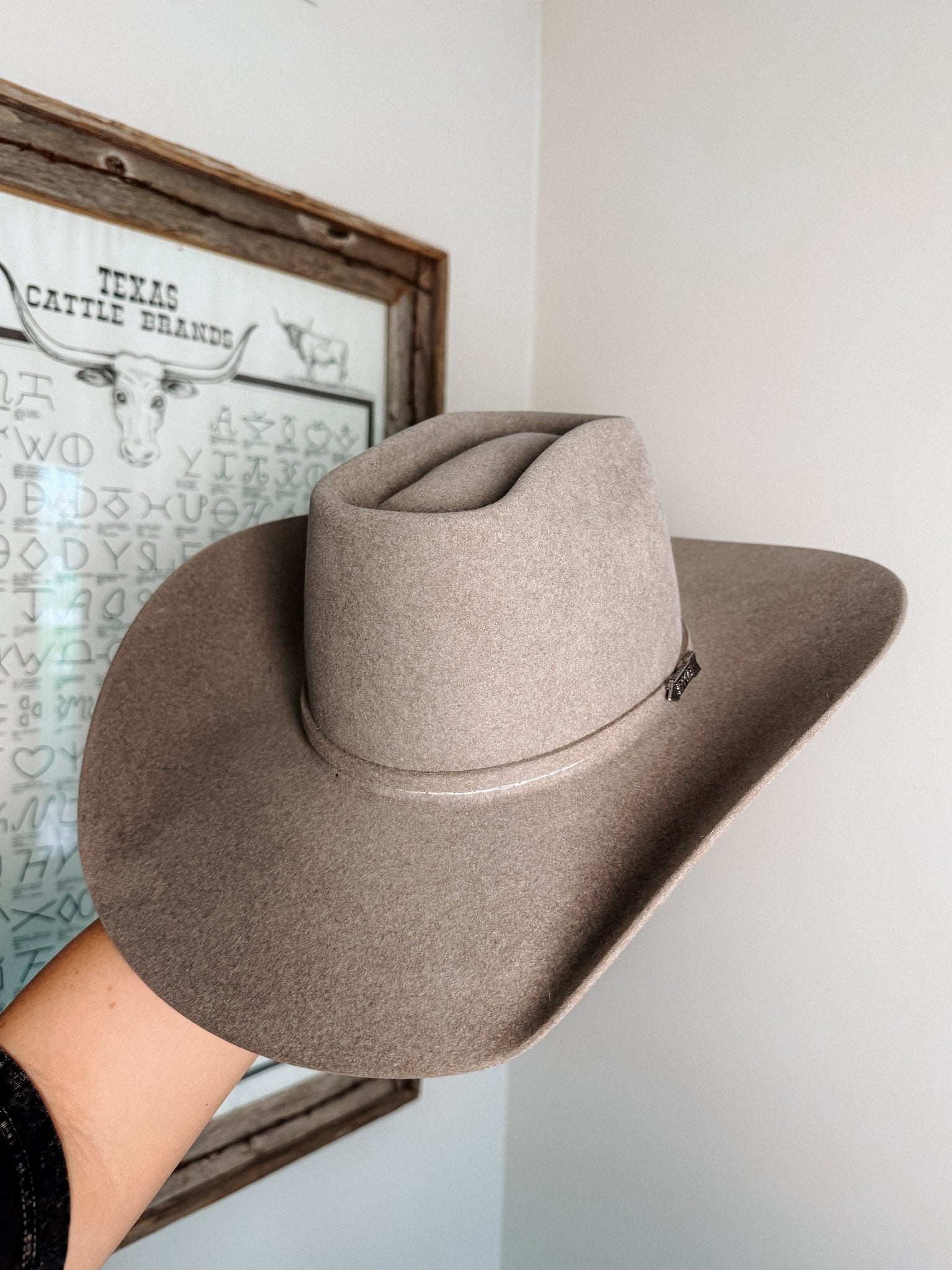 Biggar Hats: Waggoner 10X Stone Felt – Desert Down