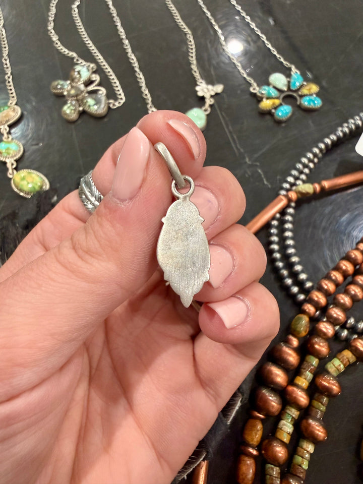 Turquoise Dainty Pendant #1
