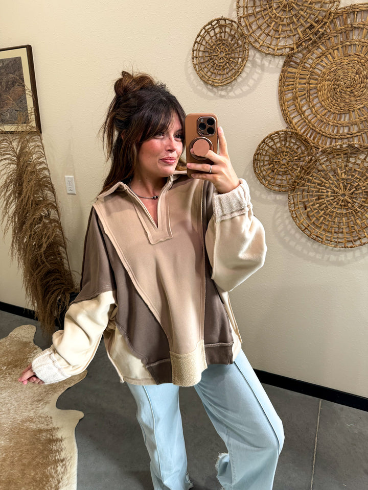 Snug Sweater: Oatmeal