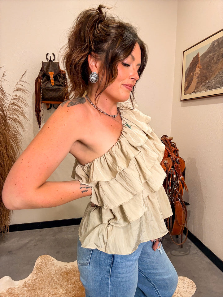 Hayden One Shoulder Top