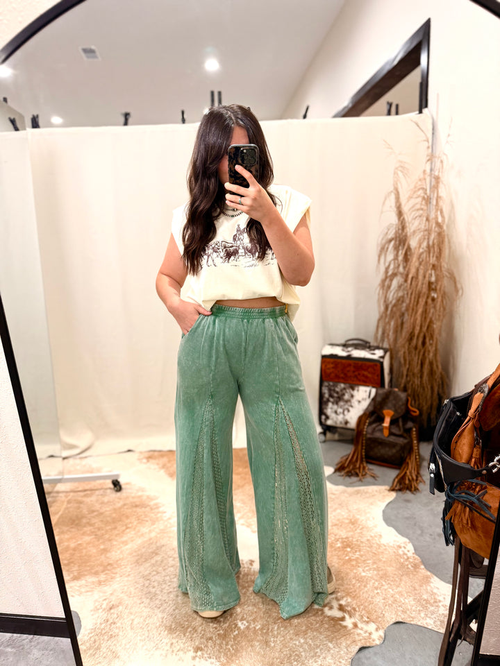 What a Hippie Pant: Moss Green