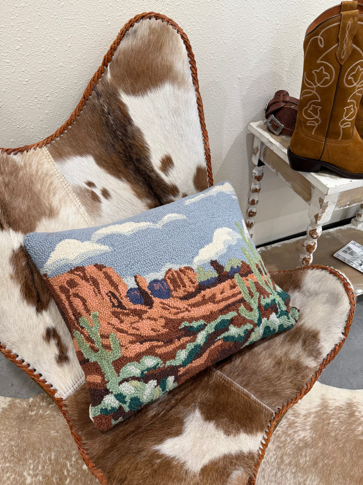 Desert Scene Pillow