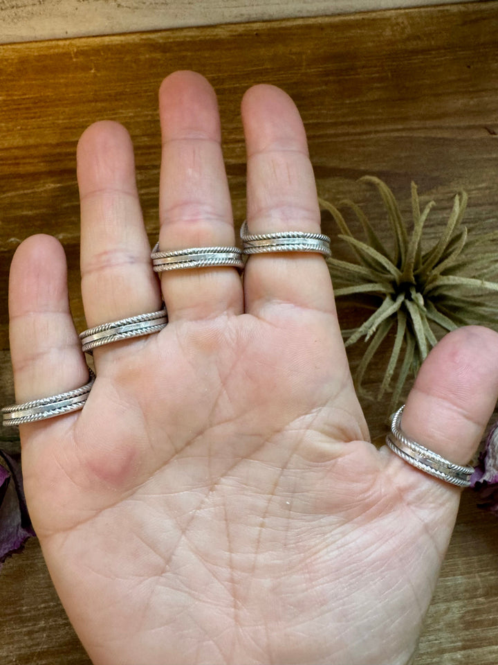 Turquoise or Spiny Oyster Ring – Stamp Z