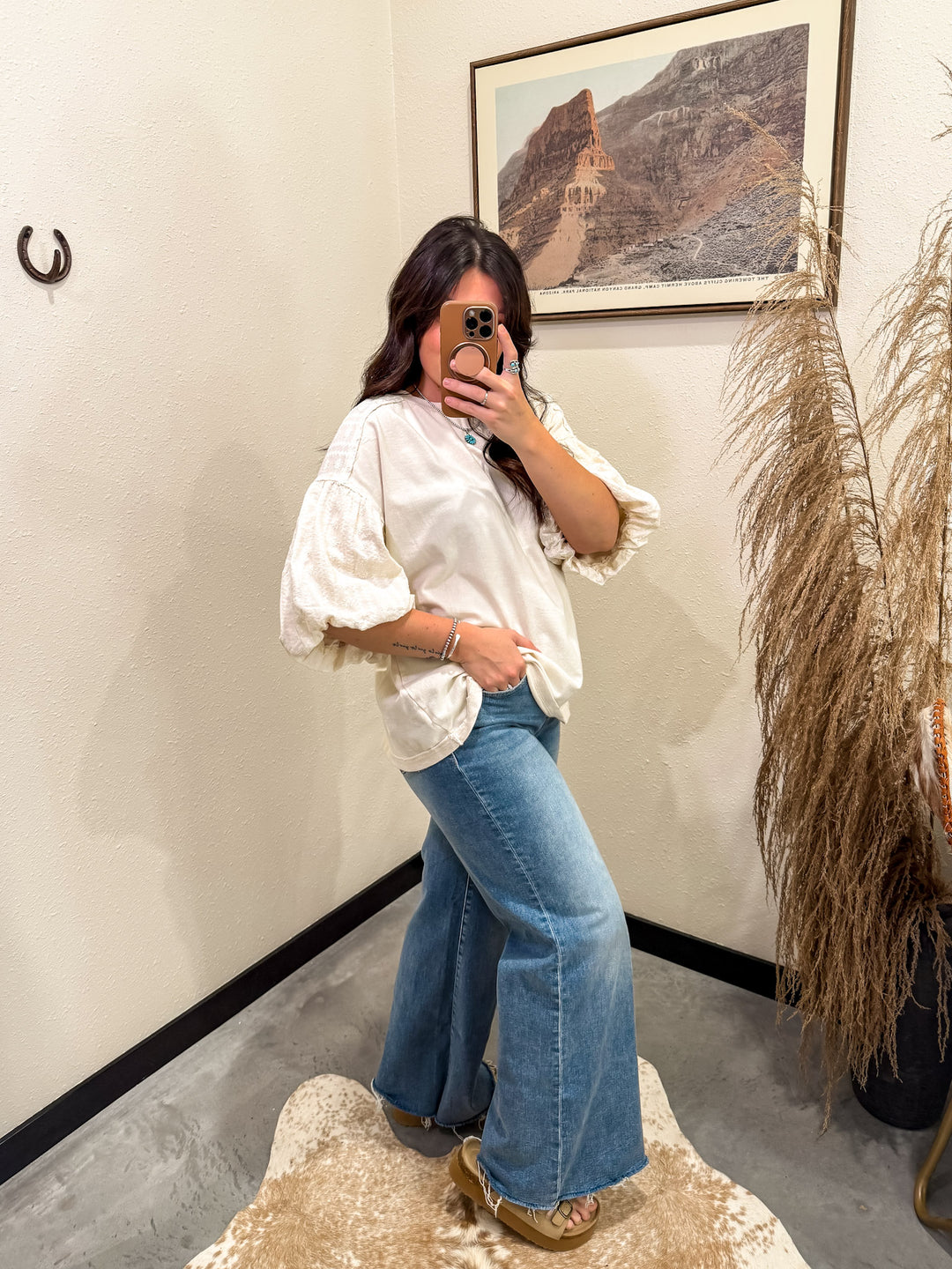 Harley Raw Hem Jean