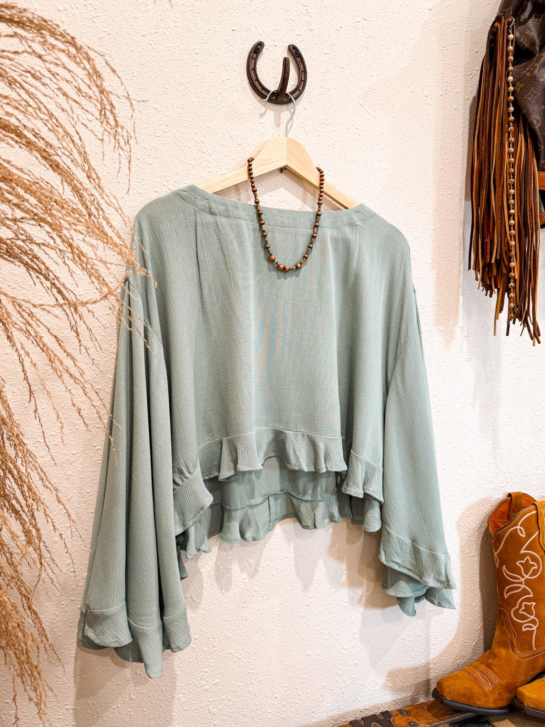 O'Fallon Top: Sage