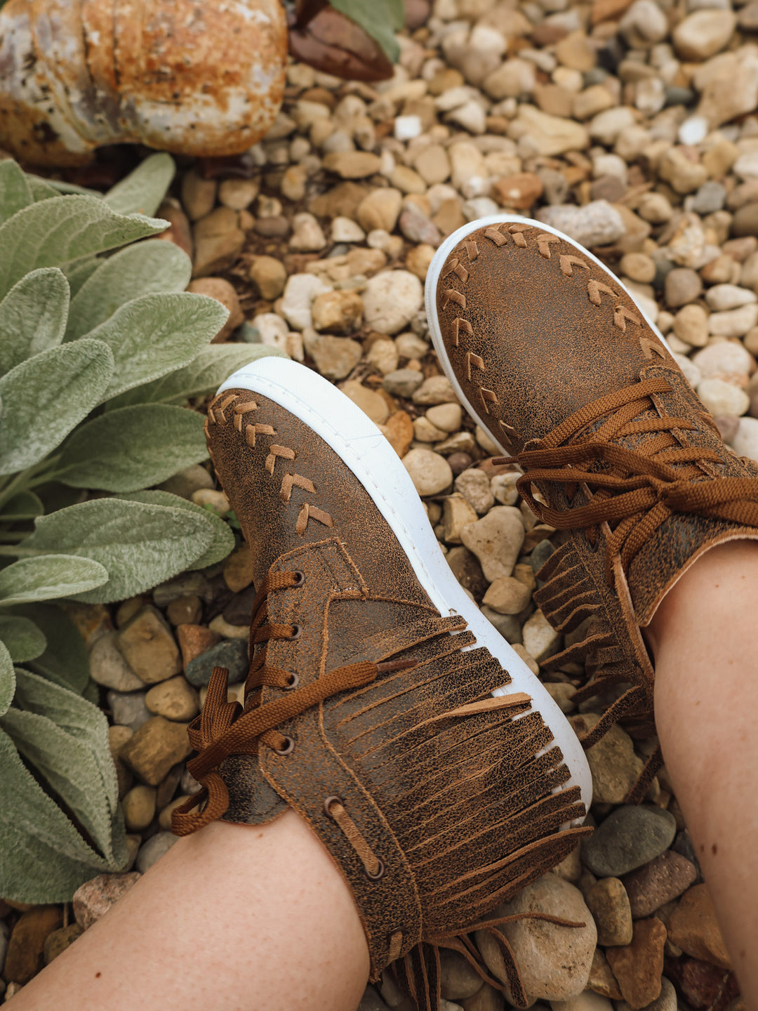 Cheyenne Fringe Western Sneakers