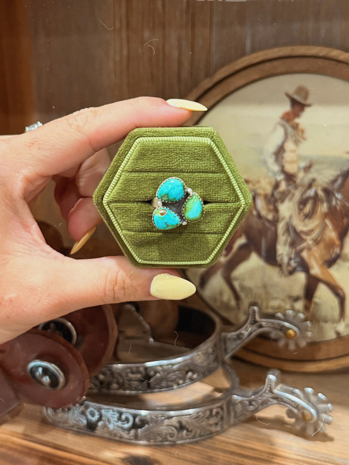Sonoran Gold Cluster Ring - Adjustable