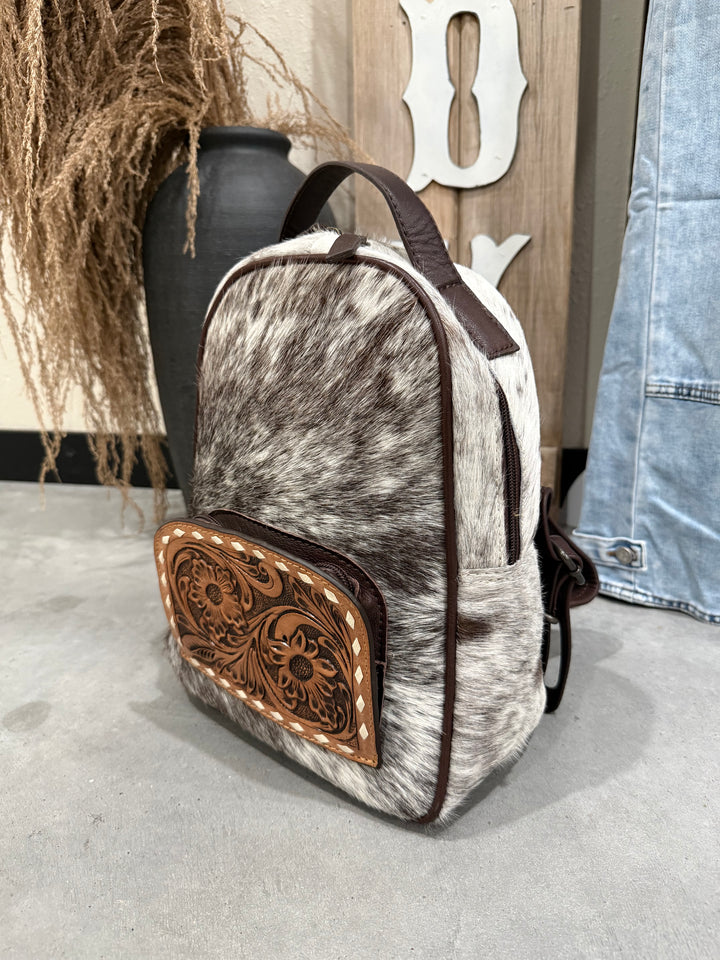 Cowhide Backpack #4