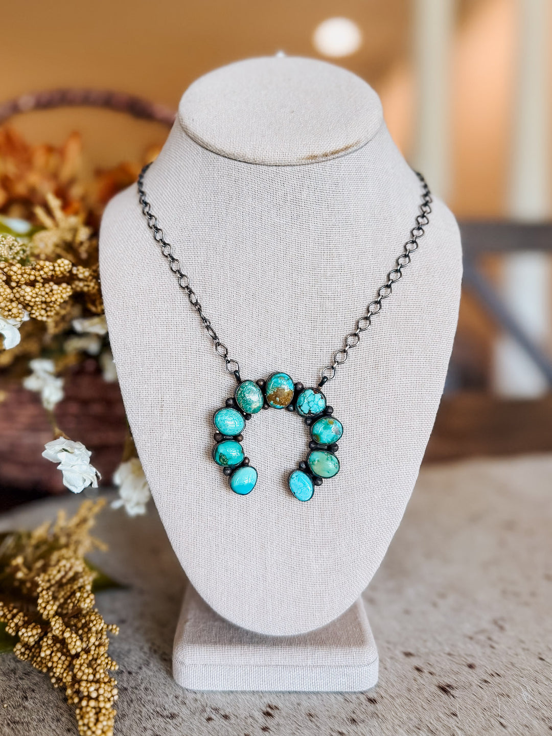 Turquoise Squash Necklace