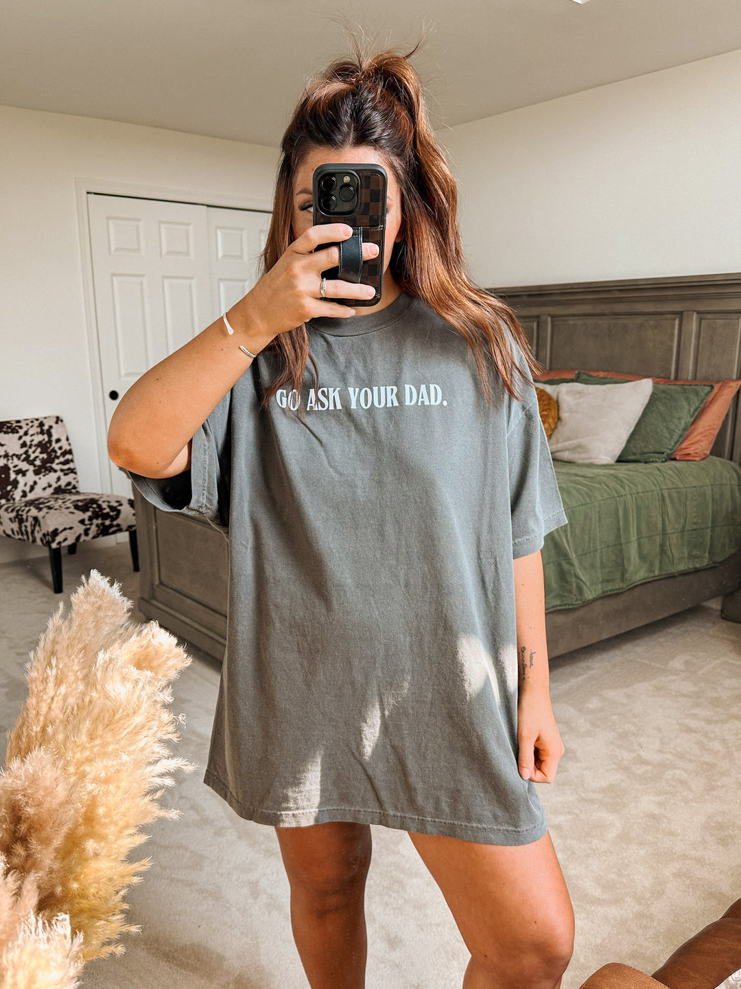 Ask Your Dad Oversized Tee