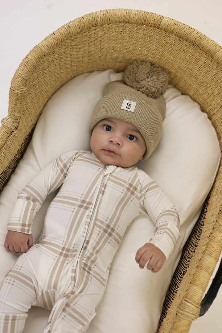 Bamboo Zip Pajamas | Ellis Plaid