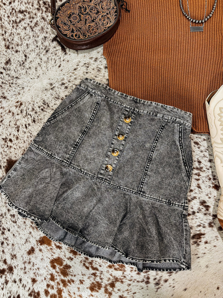 Ameillia Denim Skirt