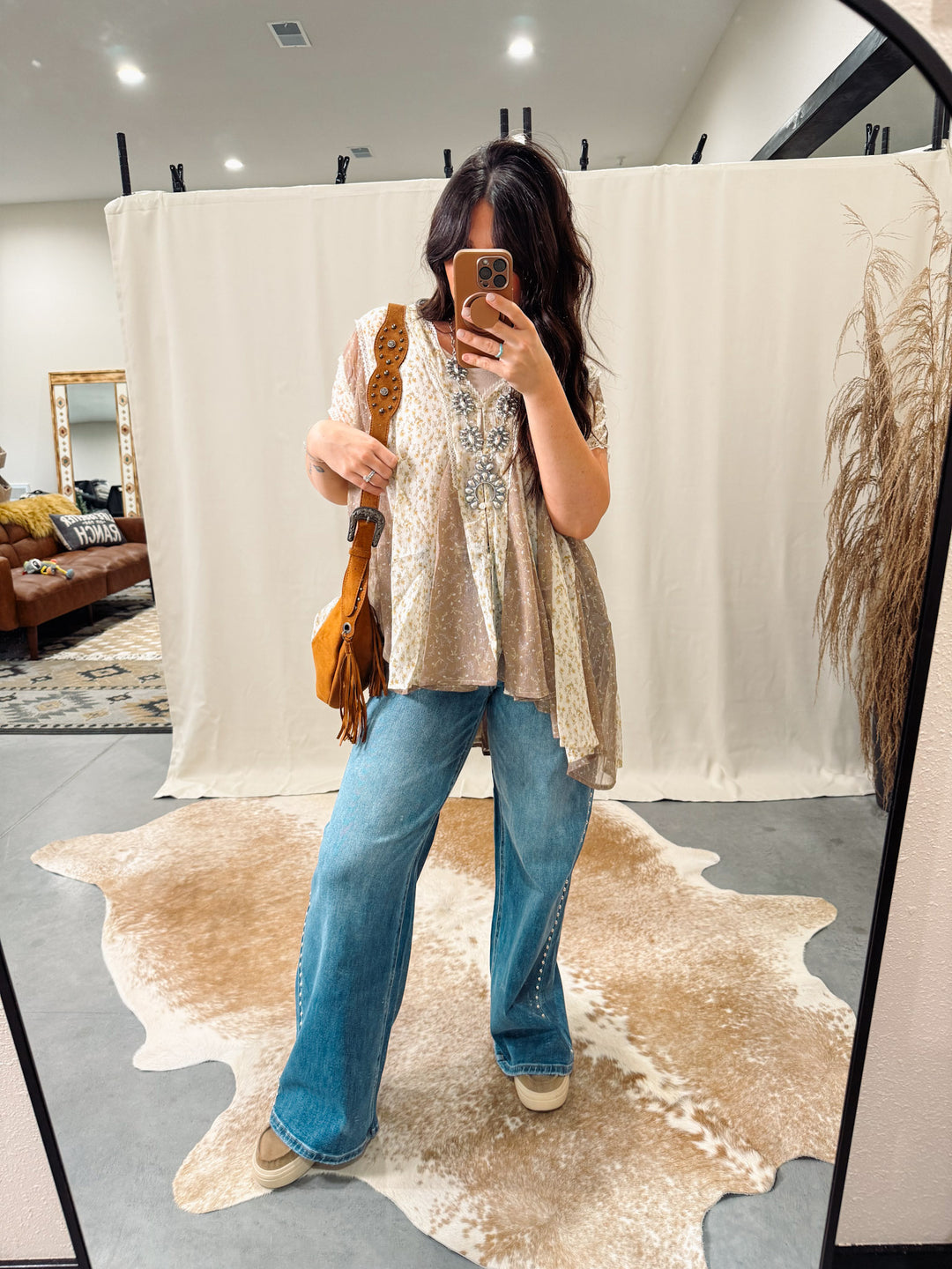 Bianca Floral Tunic Top