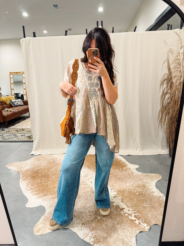 Bianca Floral Tunic Top