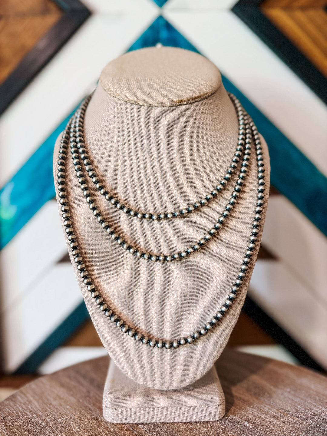 5mm 20” Navajo Pearl Necklace