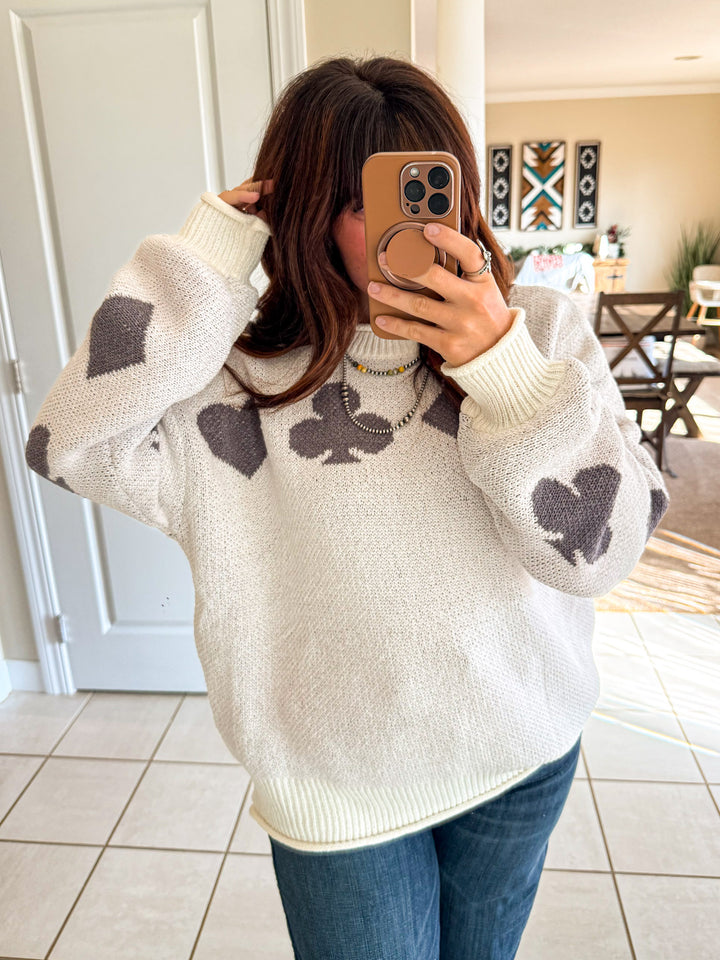 Play Your Hand Sweater