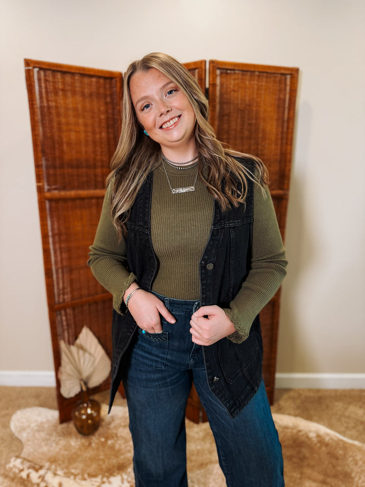 Market Street Denim Vest