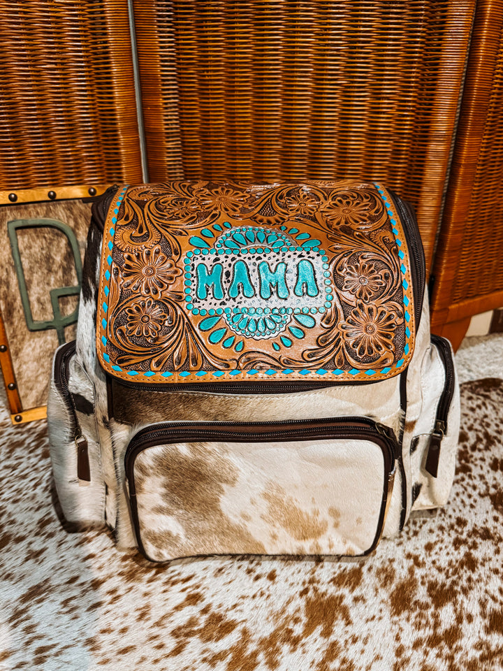 MAMA Cowhide Backpack