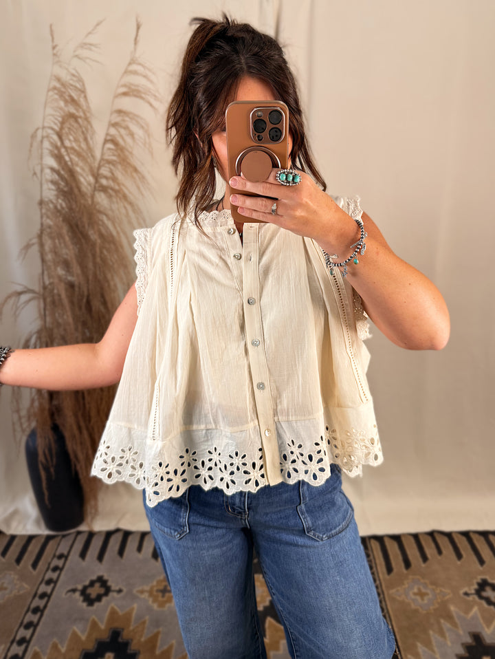 Bell Lace Blouse