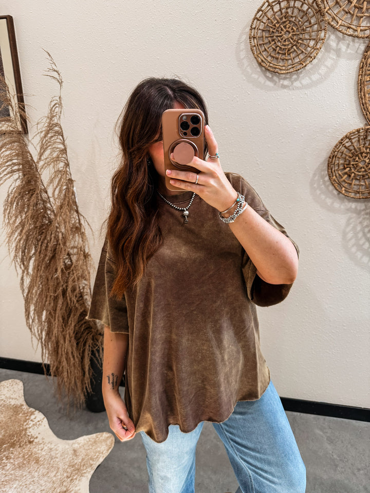 Mahogany Mineral Tee