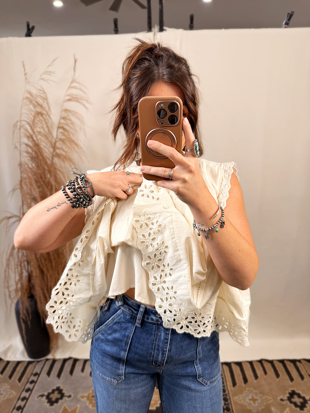 Bell Lace Blouse
