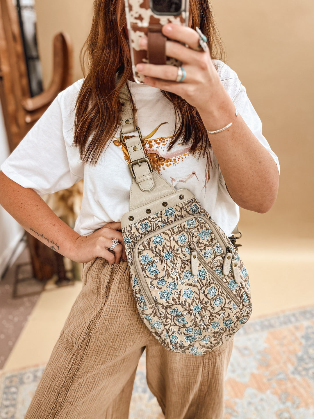 Antique Girl Sling Bag