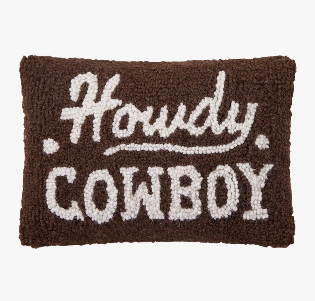 Howdy Cowboy Pillow