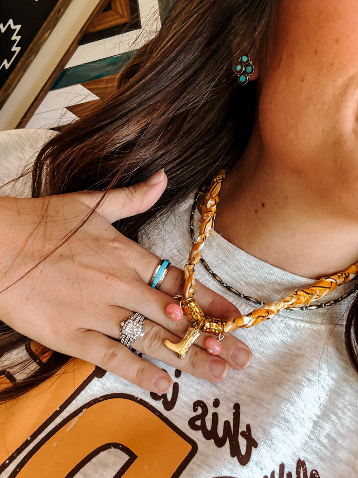 The Boot Bandana Necklace