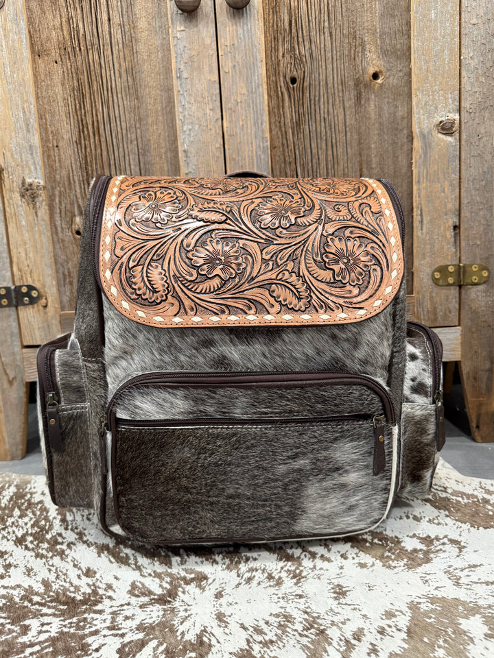 Cowhide Backpack #1