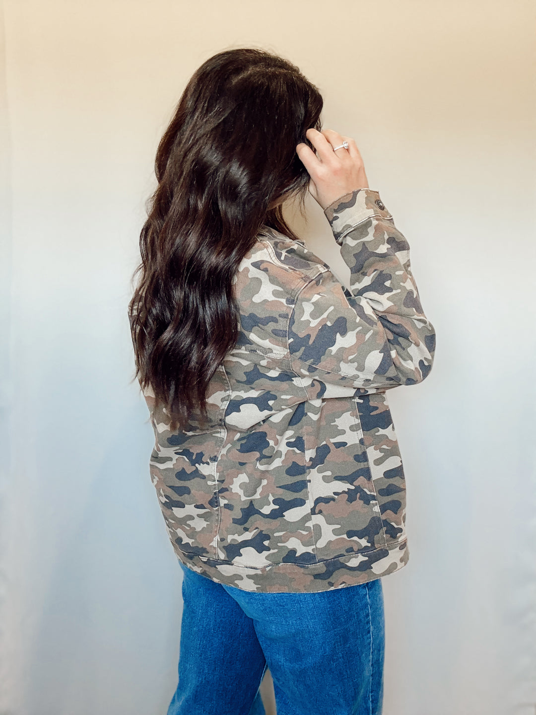 Camo Oversized Jacket