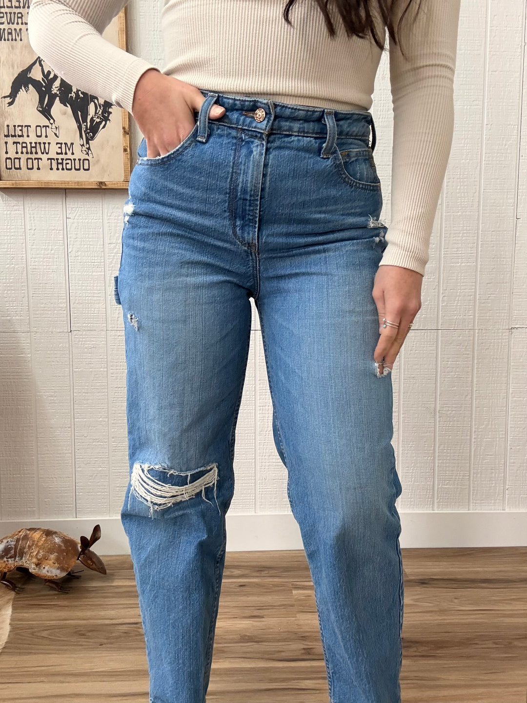 Ariat: Ult HR Tomboy Carpenter Straight Jean