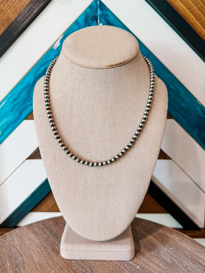 5mm 16” Navajo Pearl Necklace