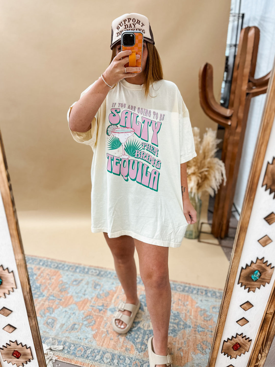 Bring Tequila Oversized Tee