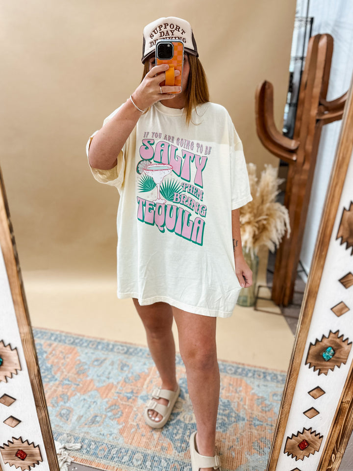 Bring Tequila Oversized Tee