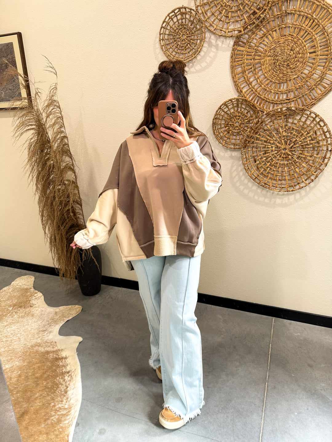 Snug Sweater: Oatmeal