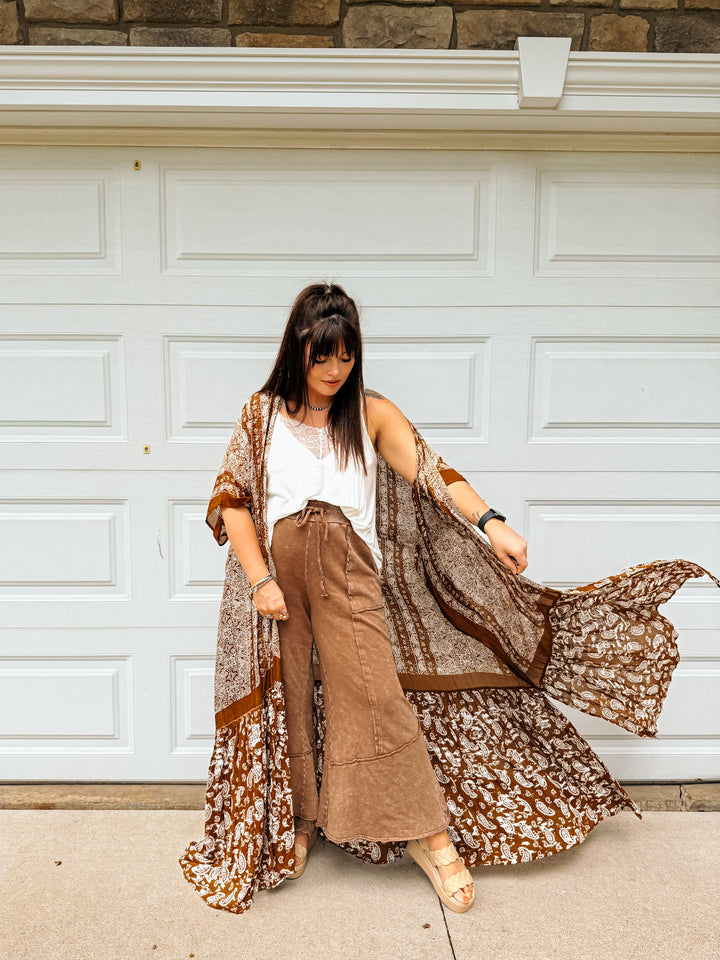 Lost Girl Kimono: Rust
