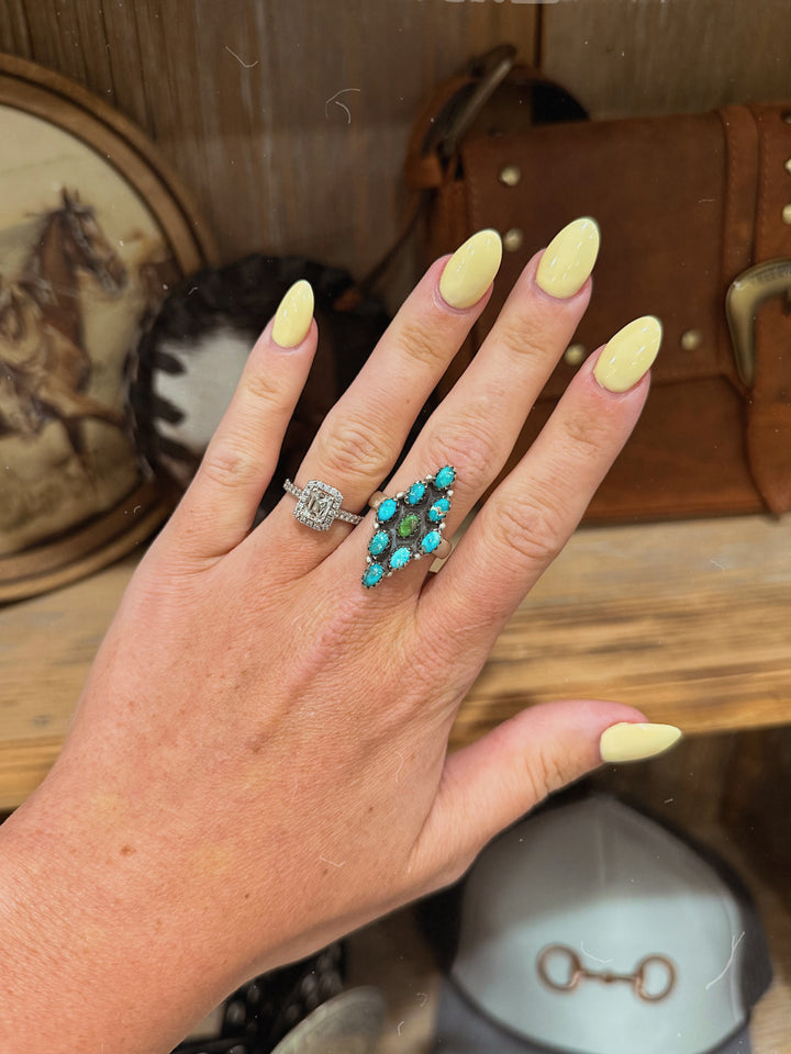 Kingman & Sonoran Diamond Ring - Adjustable
