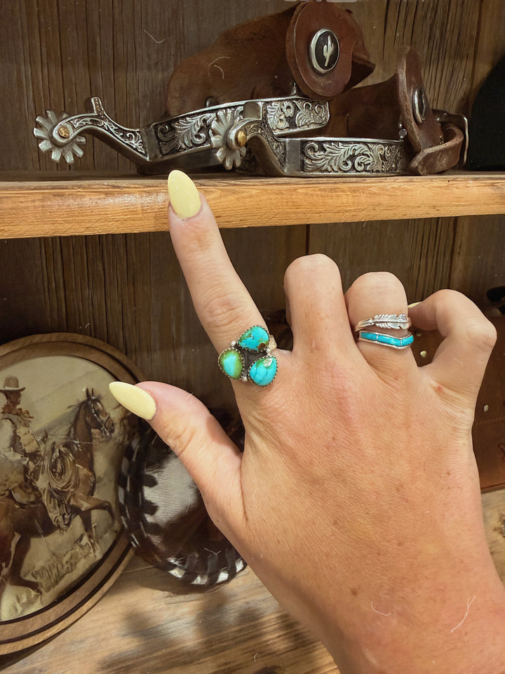 Sonoran Gold Cluster Ring - Adjustable