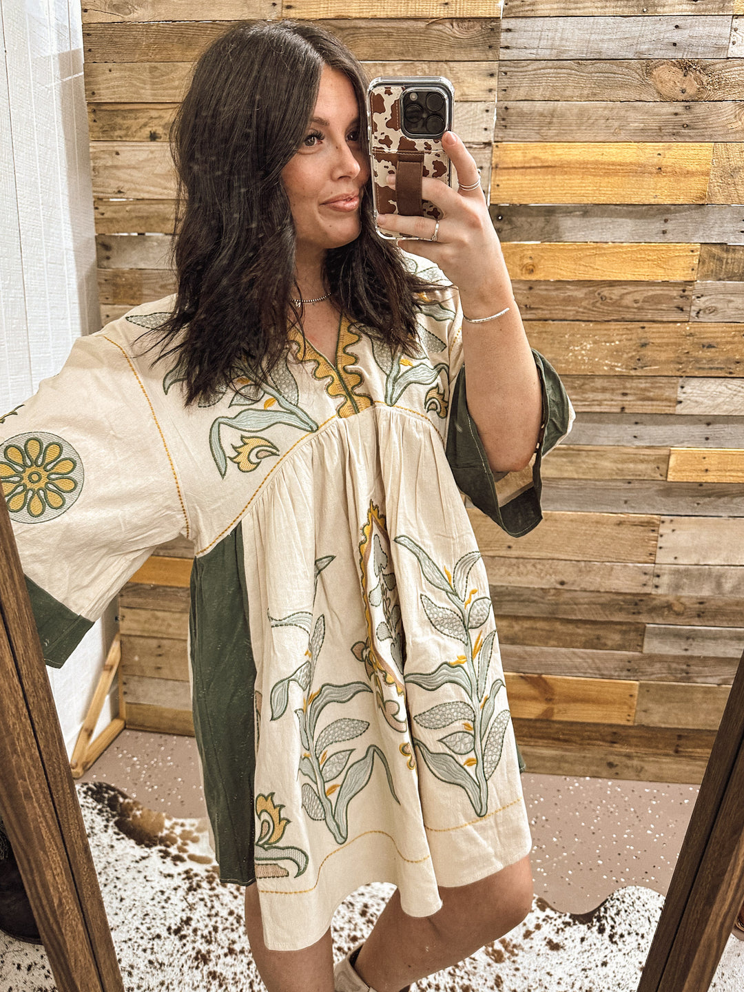 Prairie Kimono Dress