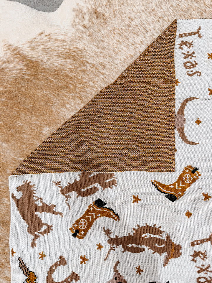 Tiny Texan Wrap Blanket