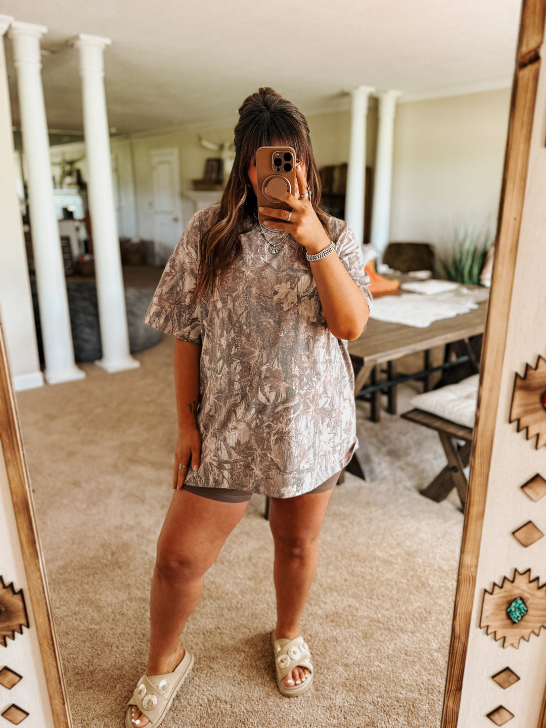 Oversized Camo Tee