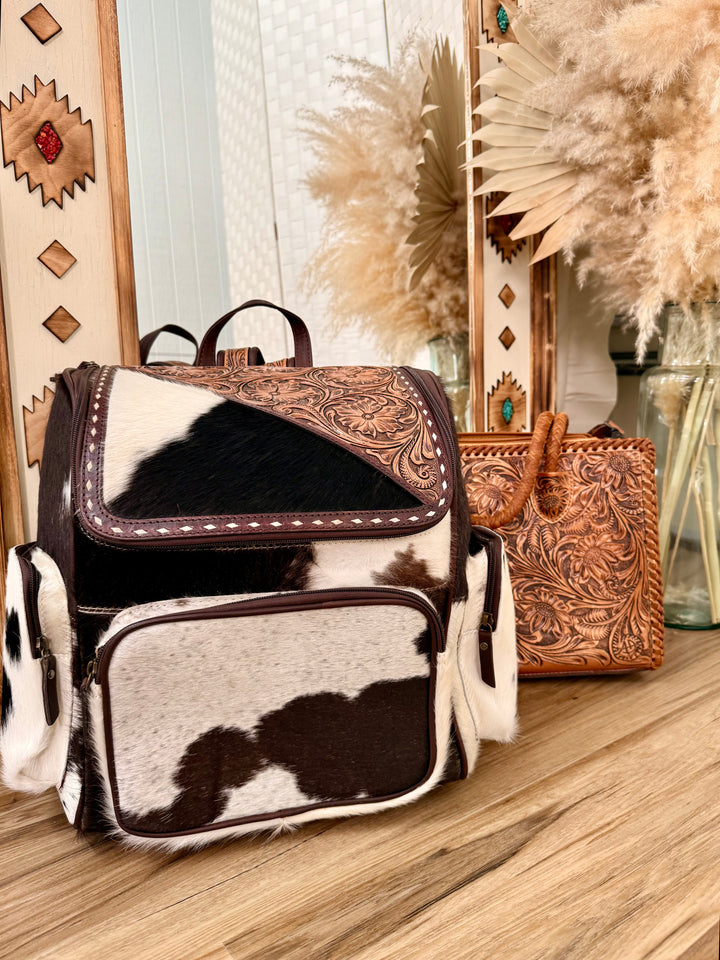 Rylan Cowhide Backpack