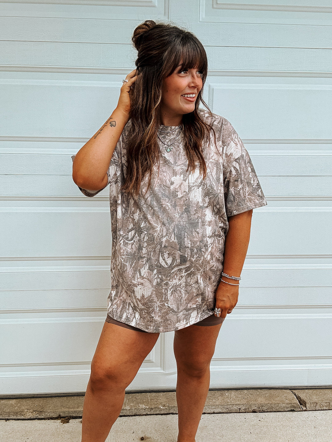 Oversized Camo Tee